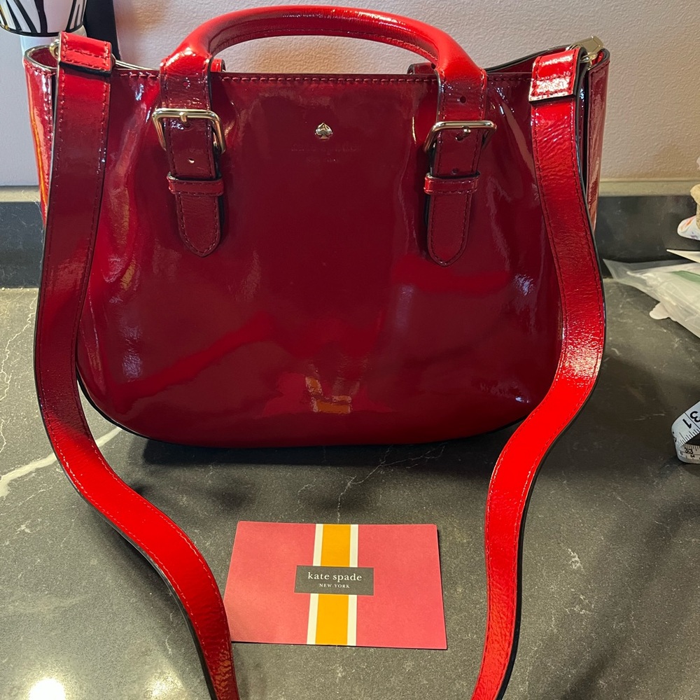 Kate Spade Carlisle Street Sylvie Tote Bag w Detachable Crossbody Strap